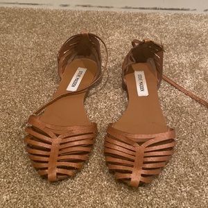 Steven Madden Flats with ankle strap